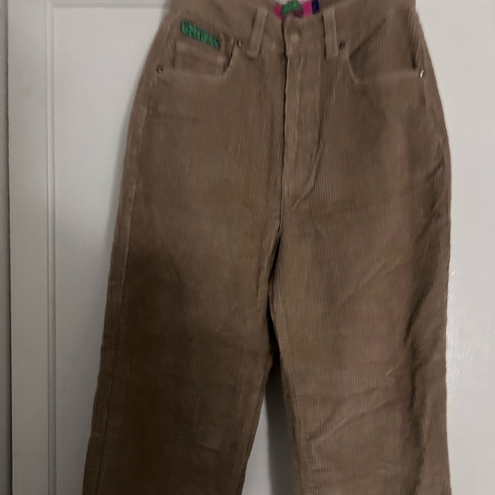 Empyre Brown Corduroy Women Jeans